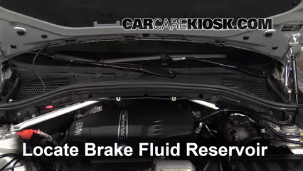 2011-2016 BMW X3 Brake Fluid Level Check - 2013 BMW X3 xDrive28i 2.0L 4
